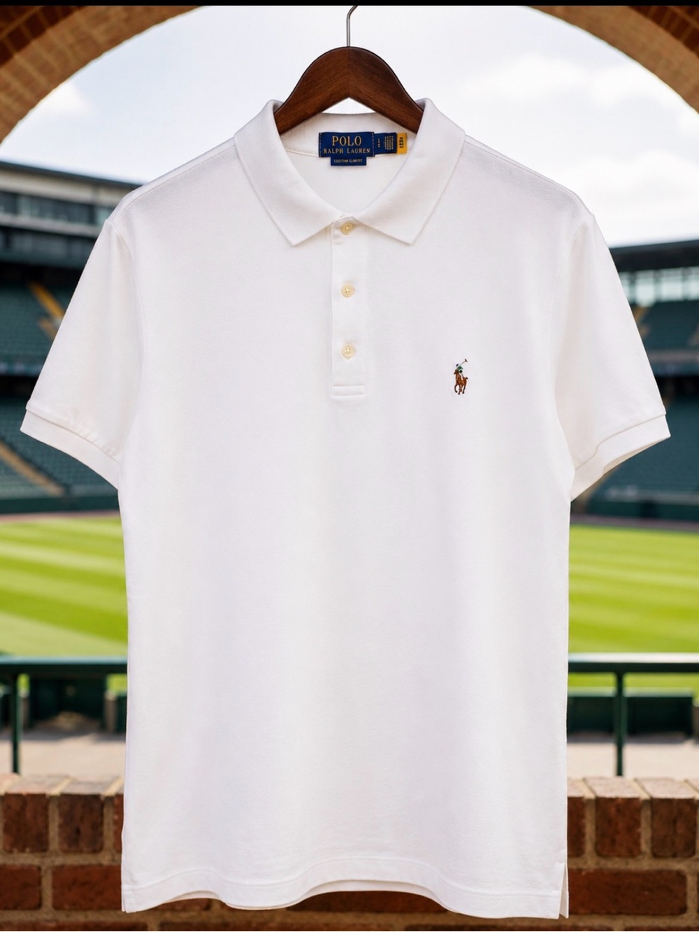 Polo Ralph Lauren Custom Slim Fit Polo Shirt – Size L